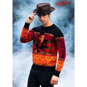 Nightmare on Elm Street Ugly Freddy Sweater sz 2X Men’s Unisex NWOT #G451